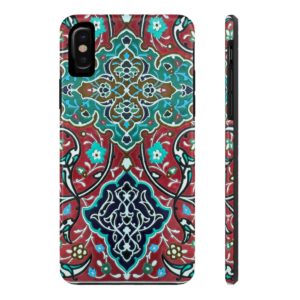 Shiraz Mosaique Tough Phone Cases In Red