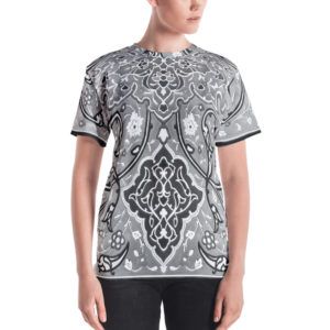 Shiraz Mosaique Women's T-Shirt Gray