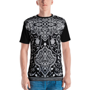 Shiraz Mosaique Men's T-Shirt Black